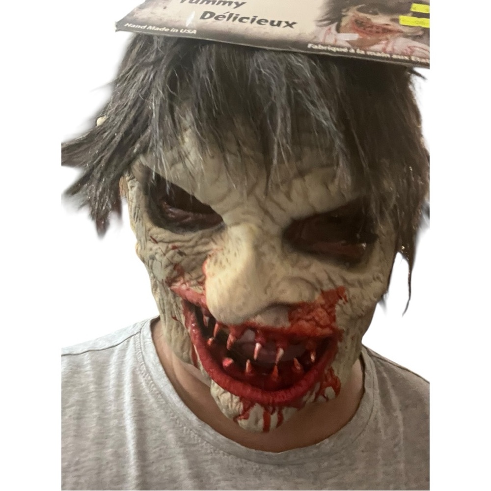 HALLOWEEN ZOOMBIE MASK COSTUME WOMEN OR MEN NEW for parties or hunted houses